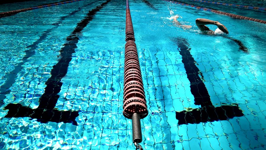 Pool plumbing pressure testing equipment in West Palm Beach, Florida